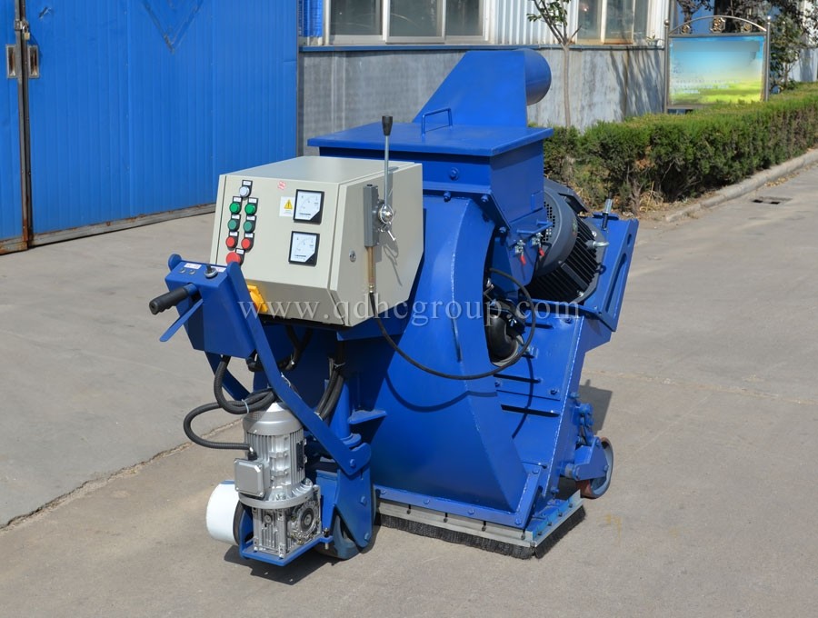 Portable mobile road shot blasting machine 1000mm